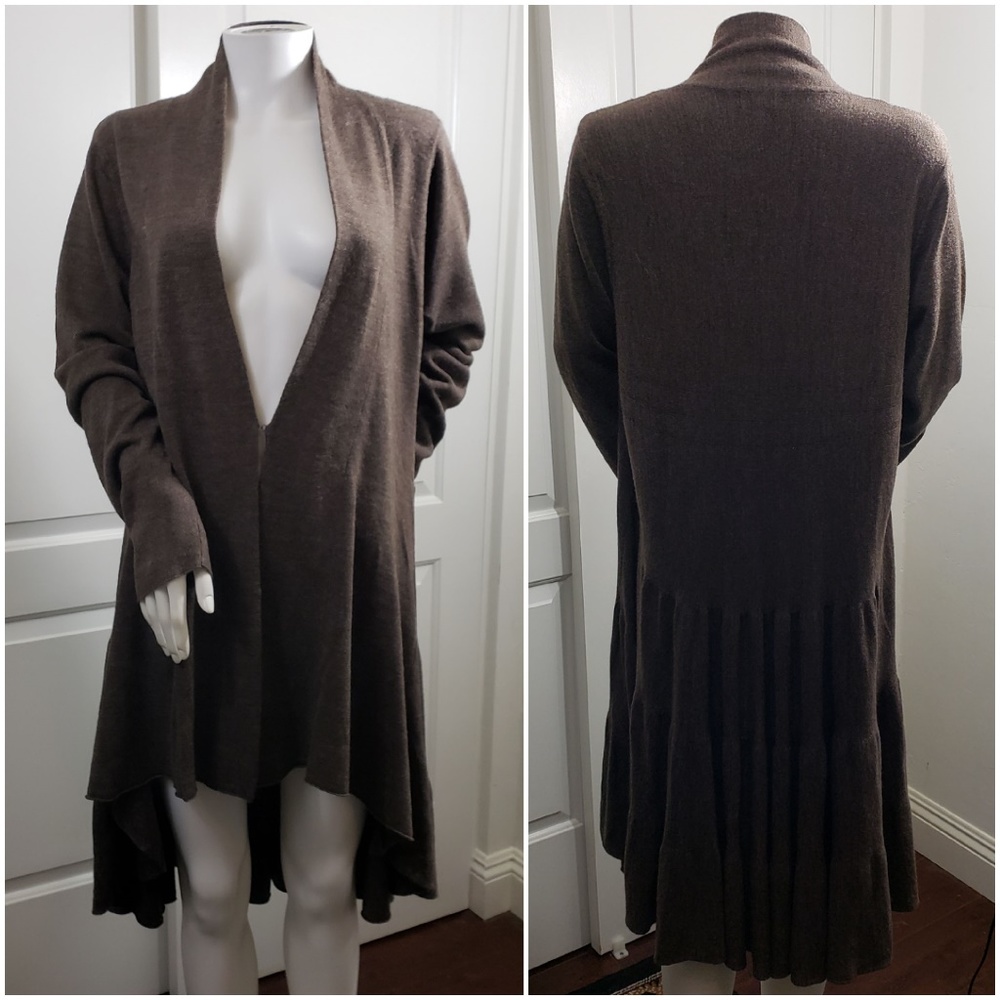 Elegant Brown Women's Sweater